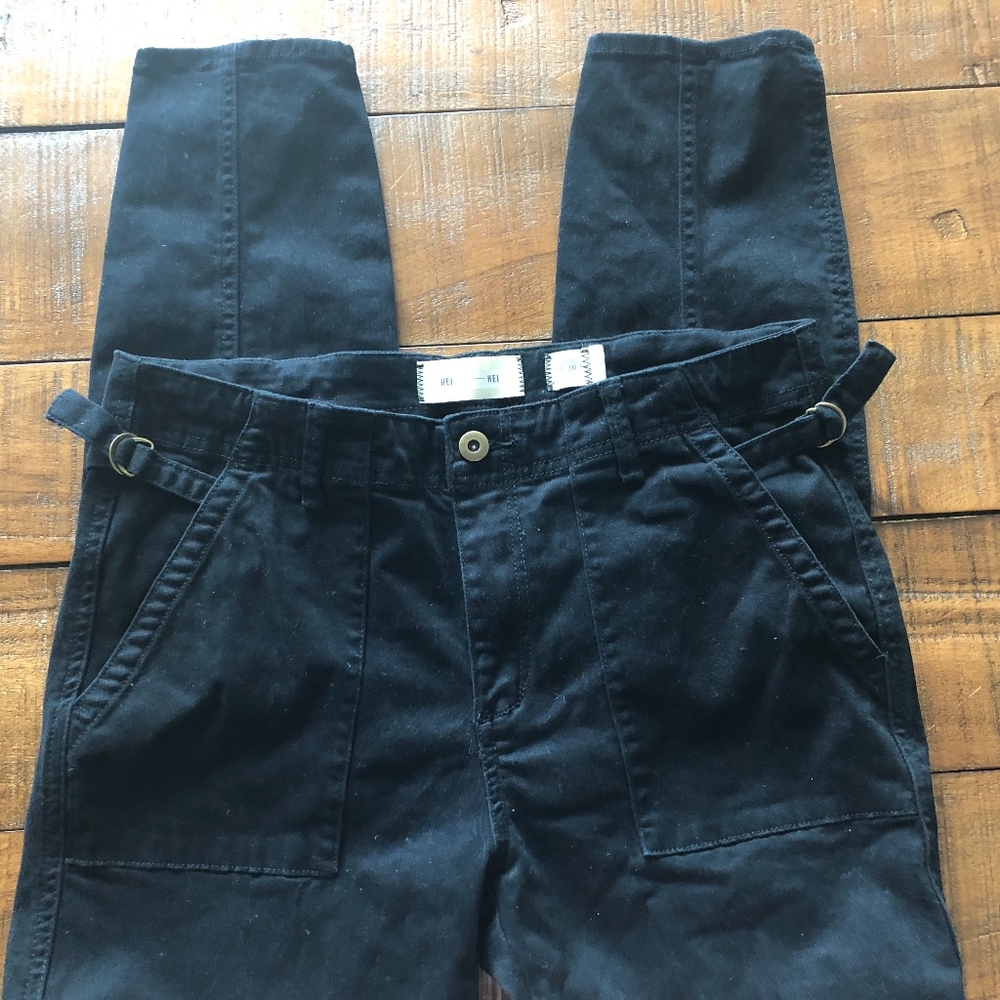 Anthropologie HEI Black Skinny Pants